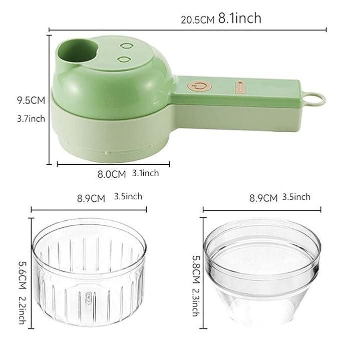 ChopEase 4-in-1 Electric Veggie Cutter Set 🔥50% OFF SALE🔥