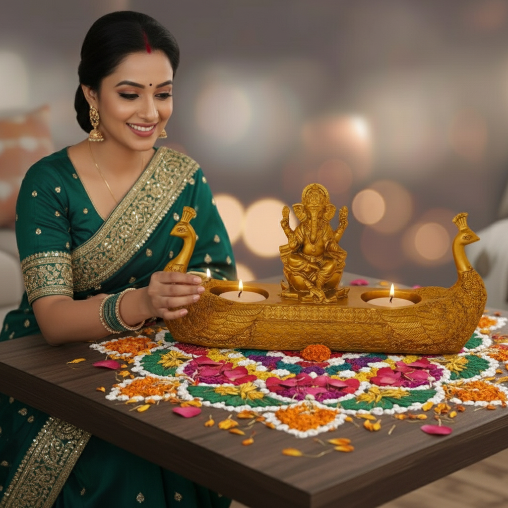 Ganesh Deepak – Sacred Light for Home & Temple