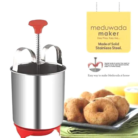 🍩 VadaPro Stainless Steel Medu Vada Maker
