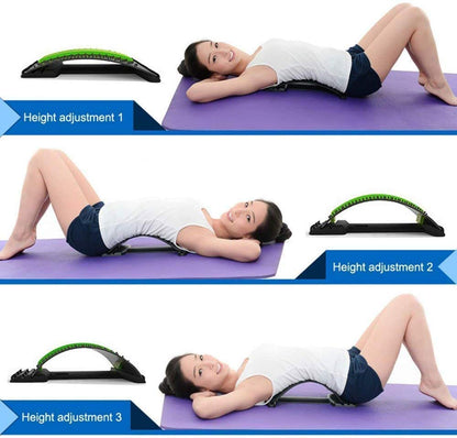 SpineFlex Multi-Level Magnetic Back Stretcher - Posture Corrector Device