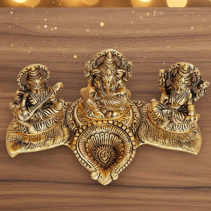 Golden Blessings Showpiece for Home & Temple🛕 50% SALE🎉