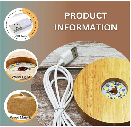 Divine Glow – Ganesh Crystal LED Lamp